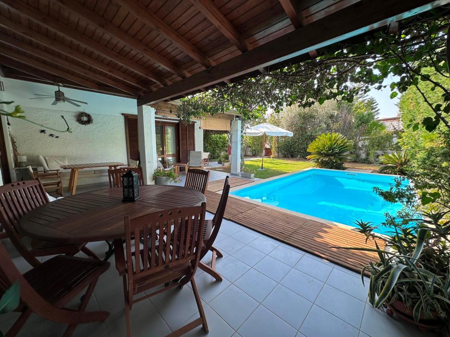 Villa Amy With A Pool In Porto Hydra By Goutos Properties Thermisia Exterior photo